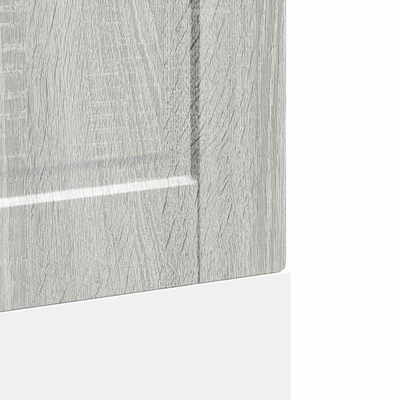 Dishwasher Panel Porto Grey Sonoma 60x1.5x67 cm Engineered Wood