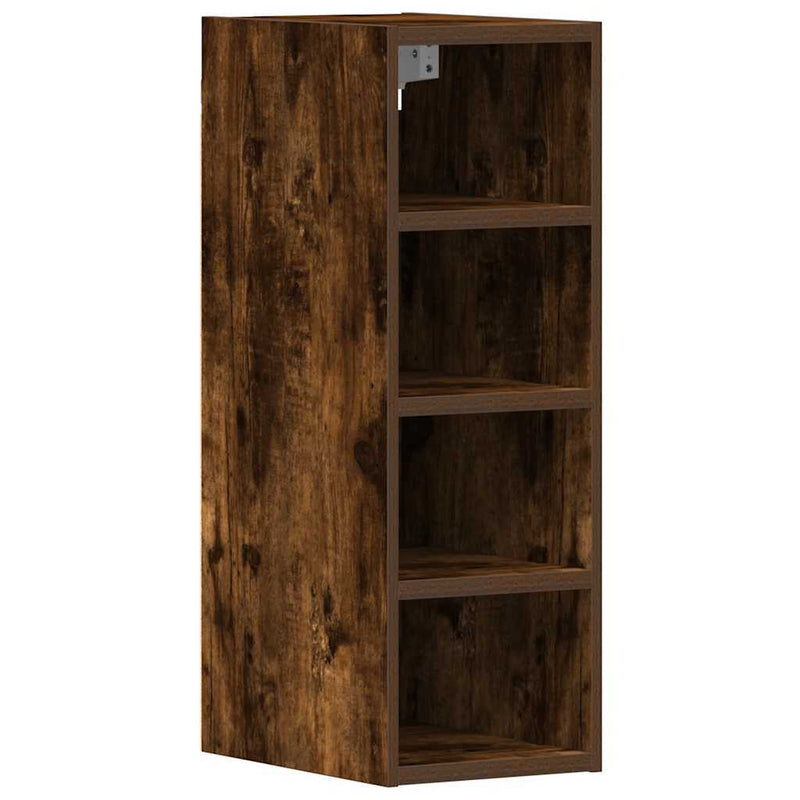 Hanging Cabinet Smoked Oak 20x29.5x60 cm Engineered Wood