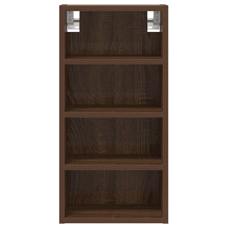 Hanging Cabinet Brown Oak 30x29.5x60 cm Engineered Wood