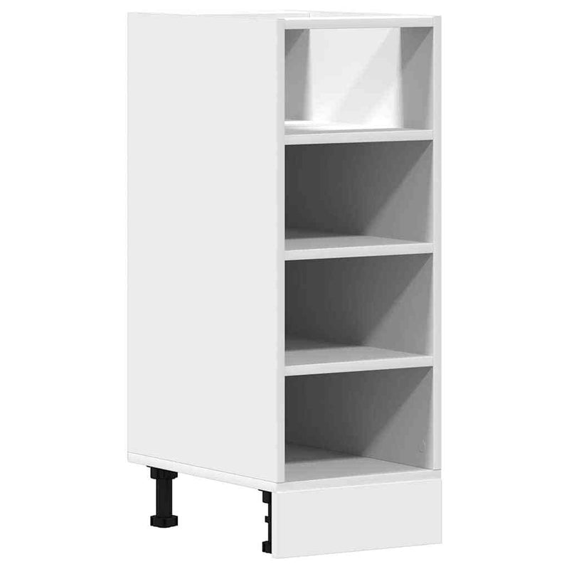 Bottom Cabinet White 30x44,5x81,5 cm Engineered Wood