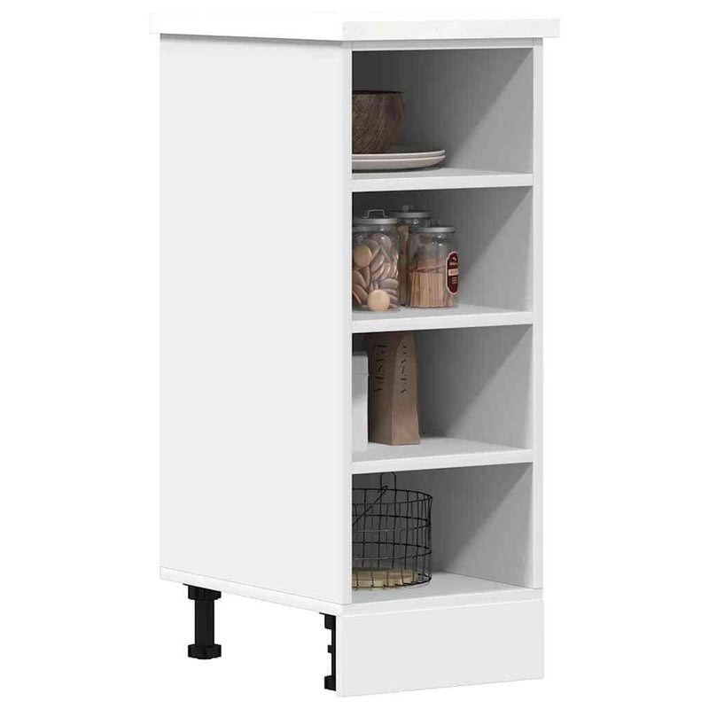 Bottom Cabinet White 30x44,5x81,5 cm Engineered Wood