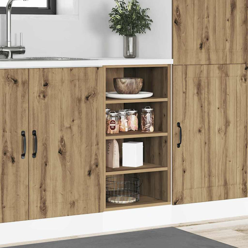 Bottom Cabinet Artisan Oak 40x44.5x81.5 cm Engineered Wood