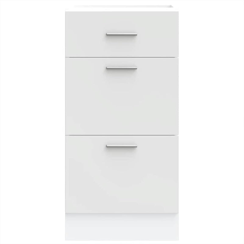 Bottom Cabinet White 40x46x81.5 cm Engineered Wood