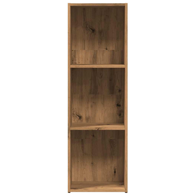 Book Cabinet Artisan Oak 36x30x114 cm Engineered Wood