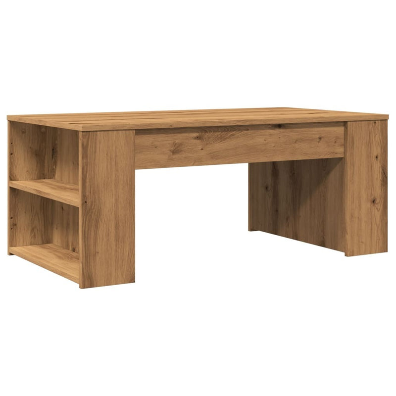 Coffee Table Artisan Oak 102x55x42 cm Engineered Wood