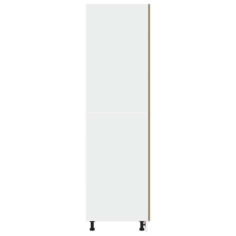 Refrigerator Cabinet Artisian Oak 60x57x207 cm Engineered Wood