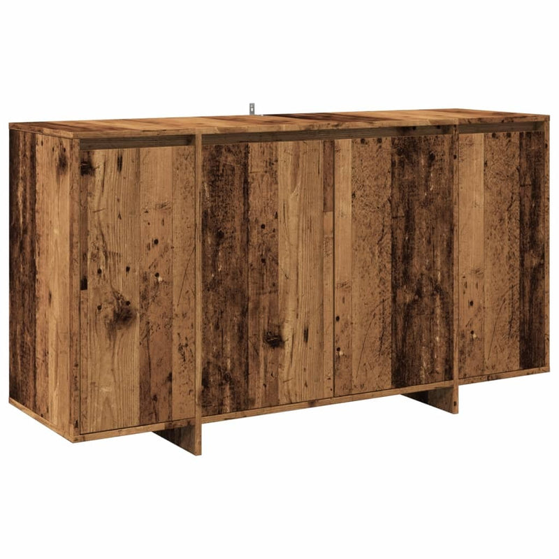 Sideboard Old Wood 135x41x75 cm Engineered Wood