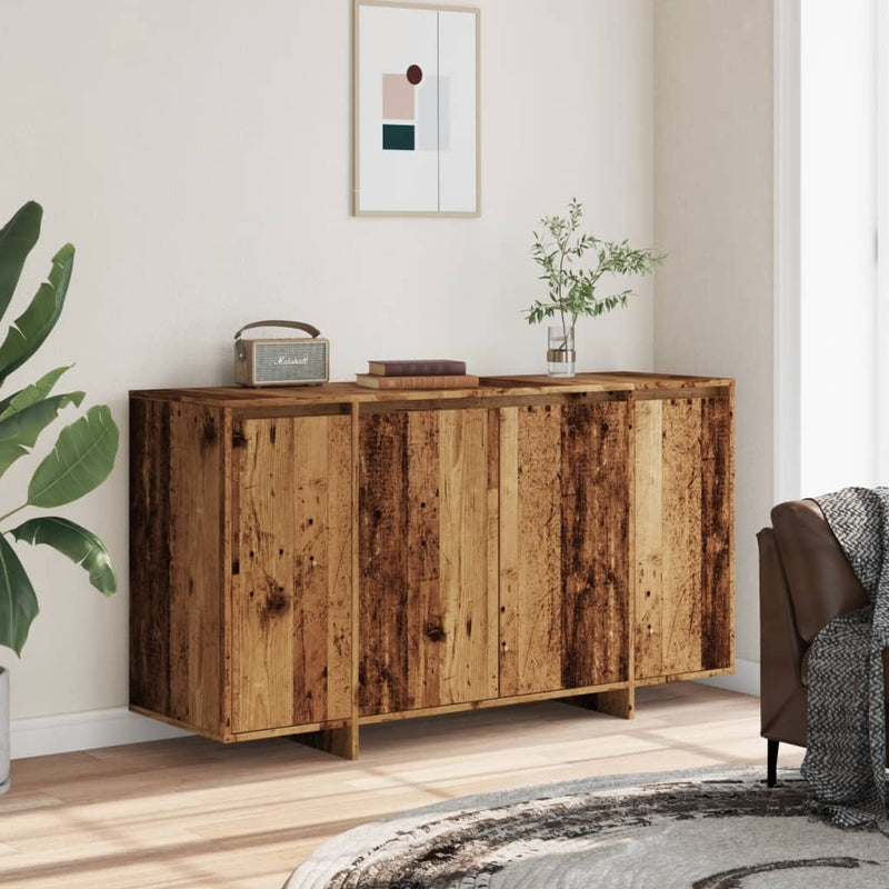 Sideboard Old Wood 135x41x75 cm Engineered Wood