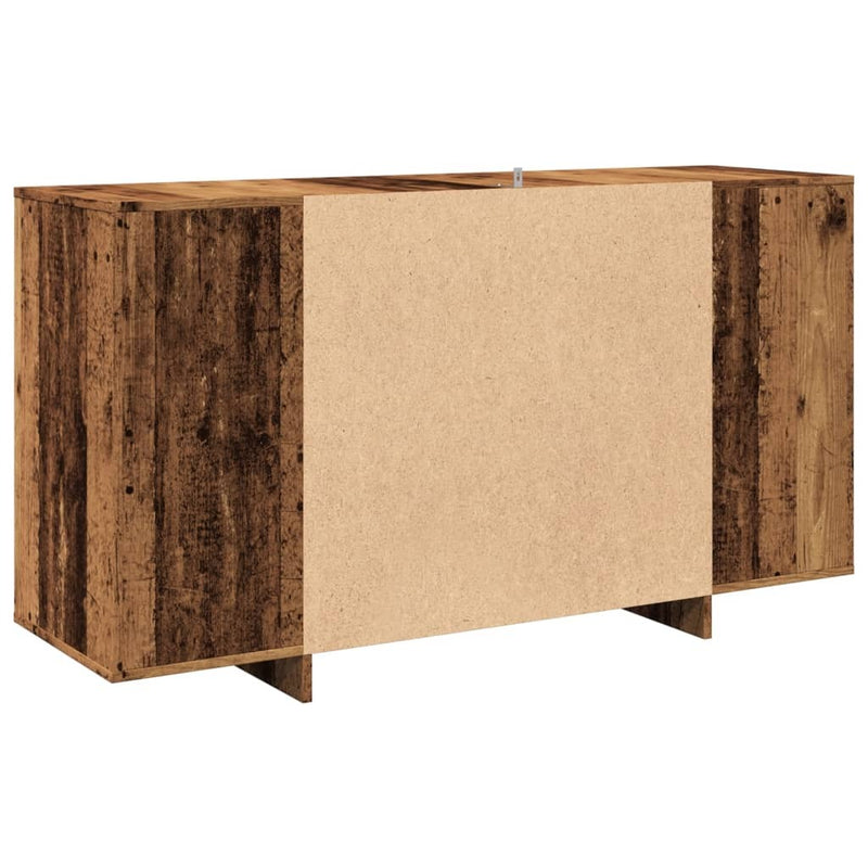 Sideboard Old Wood 135x41x75 cm Engineered Wood