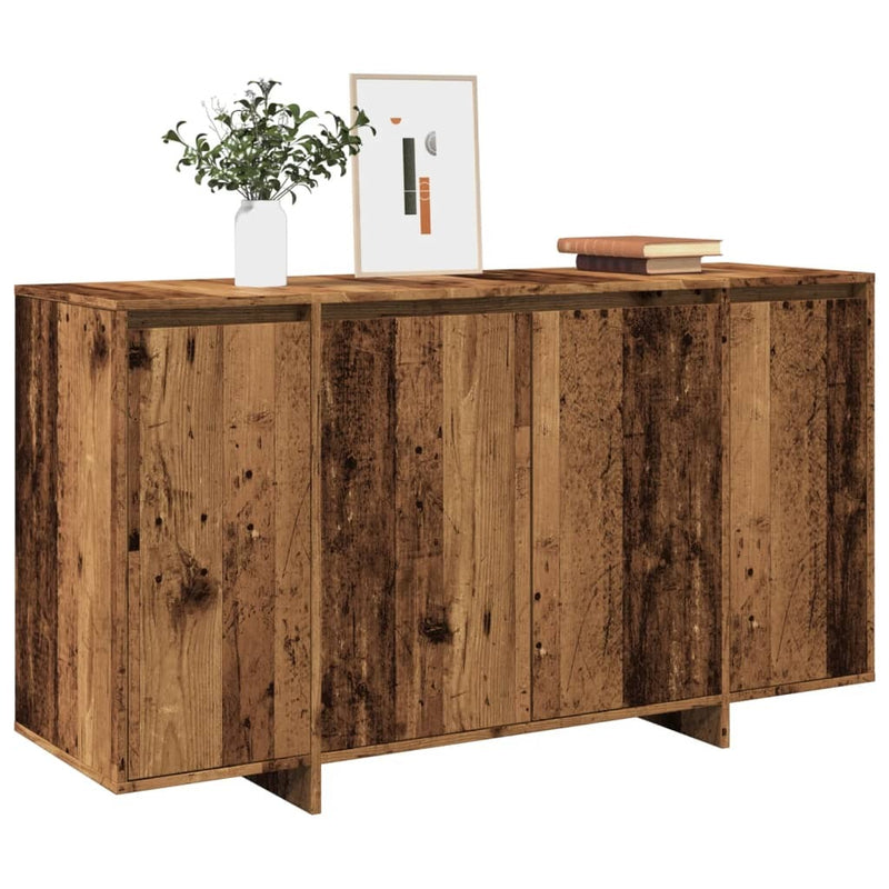 Sideboard Old Wood 135x41x75 cm Engineered Wood