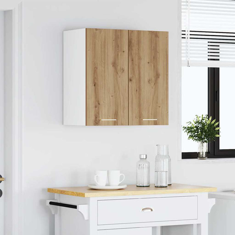 Kitchen Wall Cabinet?Artisan Oak?60x31x60 cm Engineered Wood