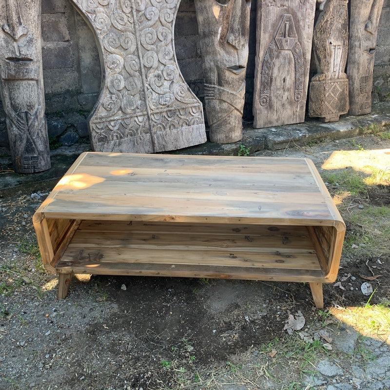 Large Coffee Table - Recycled Wood - Per case: 1 Piece