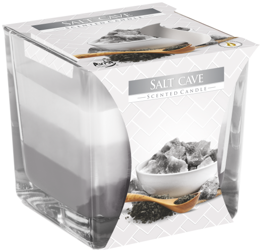 Rainbow Jar Candle - Salt Cave - Per case: 1 Piece