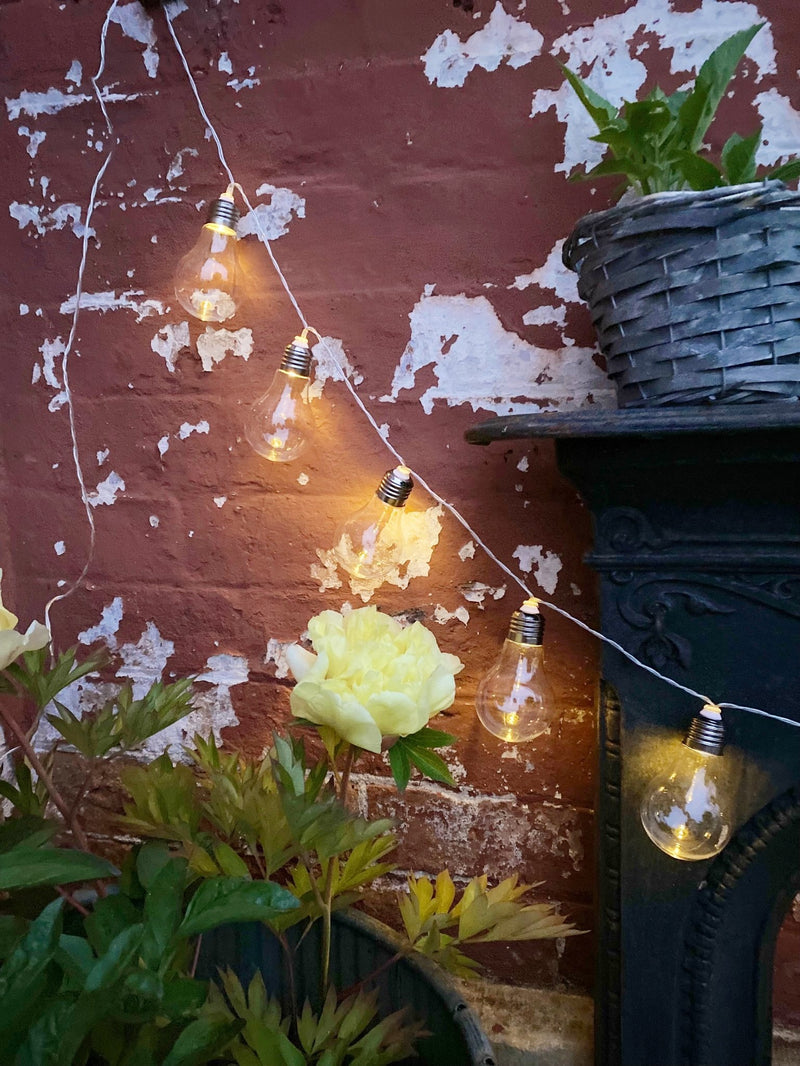 Solar Light Bulb Garland