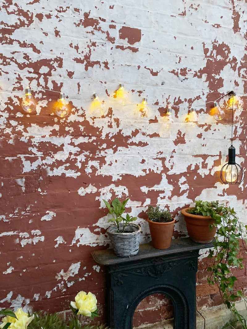 Solar Light Bulb Garland