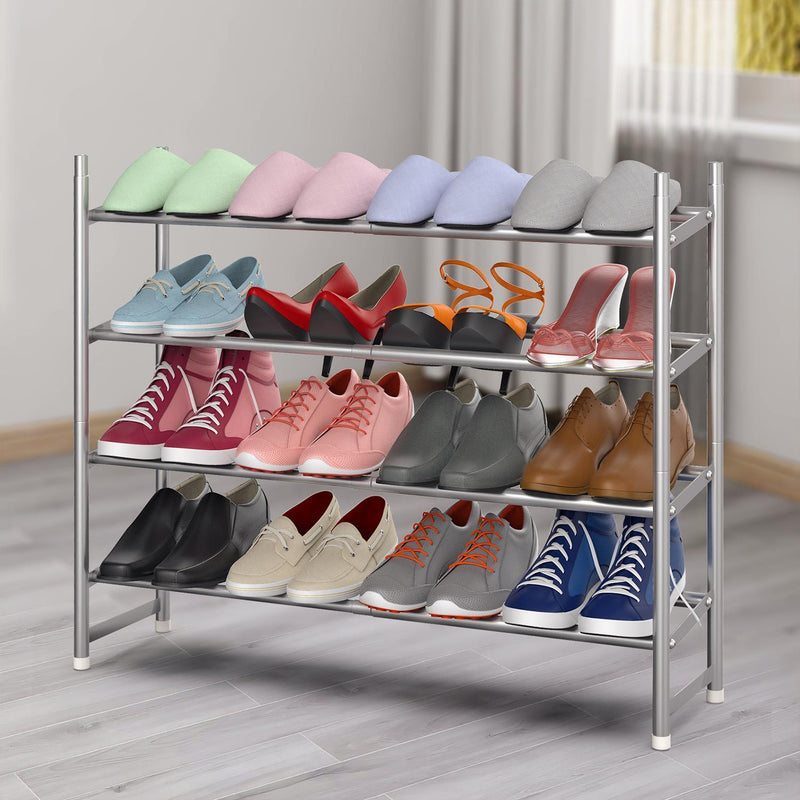 Vinsani shoe 4 tier grey 1010276