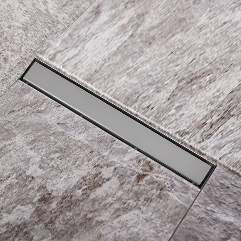 Stainless Steel Linear Shower Floor Drain 640 x 110 mm