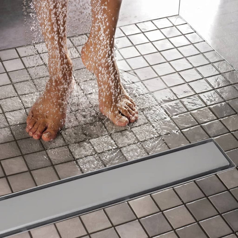 Stainless Steel Linear Shower Floor Drain 640 x 110 mm