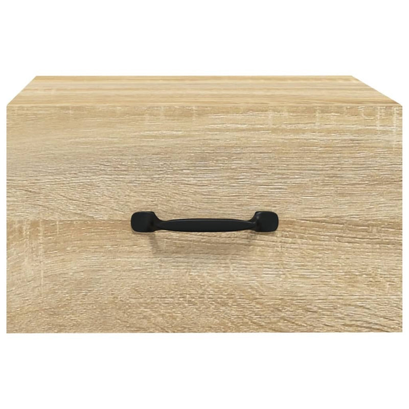 Wall-mounted Bedside Cabinet Sonoma Oak 35x35x20 cm