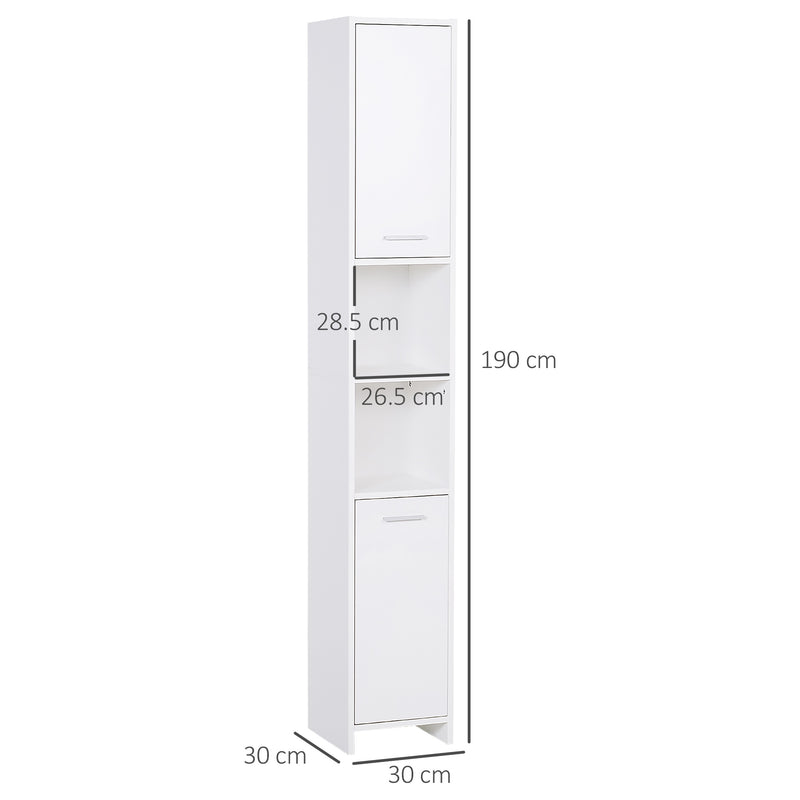 Storage Cabinet For Bathroom Bedroom Freestanding Door Cupboard&Shelves