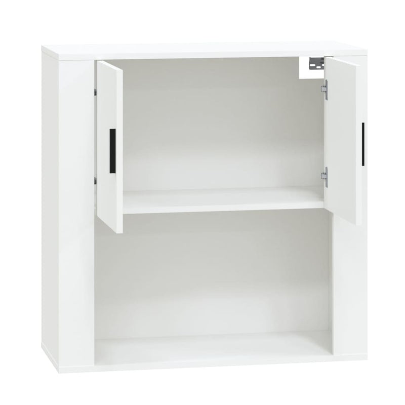 Wall Cabinet White 80x33x80 cm Engineered Wood