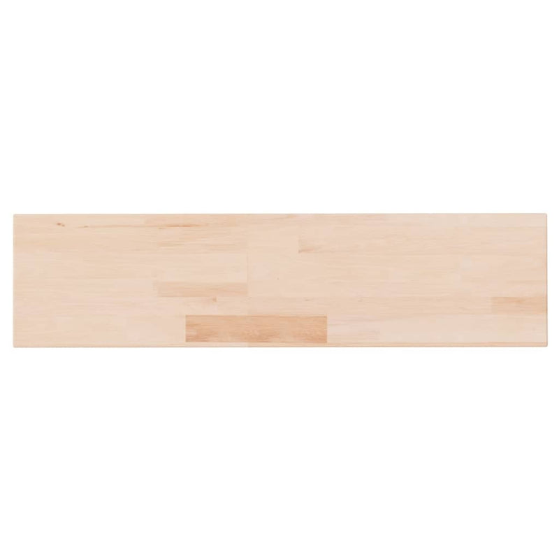 Shelf Board 80x20x4 cm Untreated Solid Wood Oak