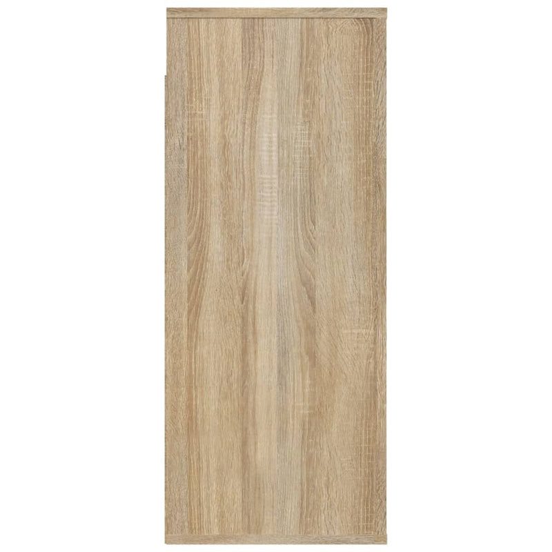 Wall Cabinet Sonoma Oak 80x33x80 cm Engineered Wood