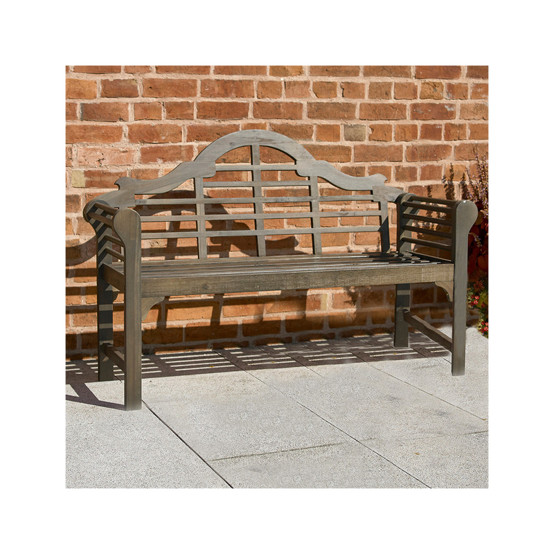 Lutyens Style Bench - Chestnut