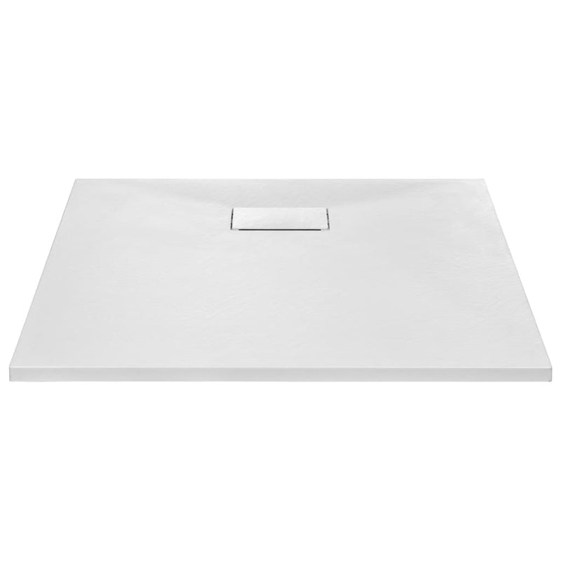 Shower Base Tray SMC White 80x80 cm