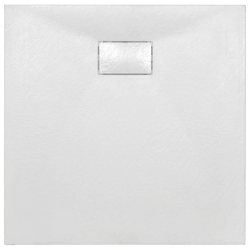 Shower Base Tray SMC White 80x80 cm