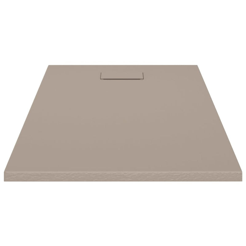 Shower Base Tray SMC Brown 120x70 cm