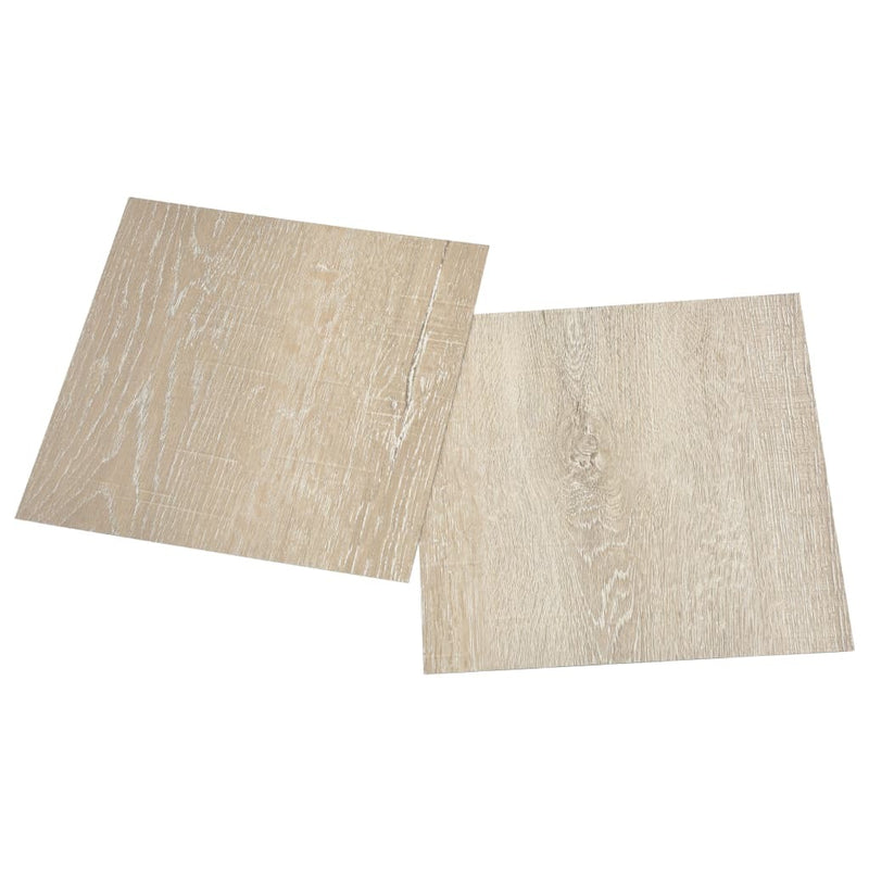 Self-adhesive Flooring Planks 55 pcs PVC 5.11 m Beige